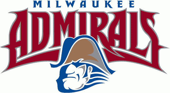 Milwaukee Admirals 1997 98-2000 01 Primary Logo iron on transfers for clothing